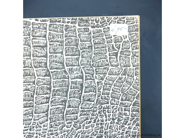 Antieke kleurenprent - afbeelding 5 van  5