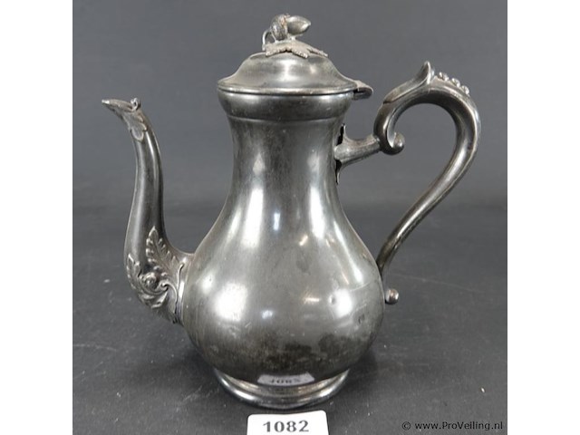 Antieke koffiepot - afbeelding 1 van  5