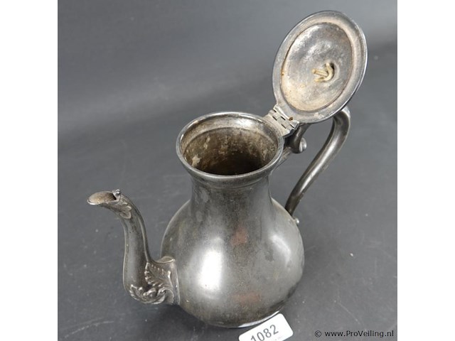 Antieke koffiepot - afbeelding 3 van  5
