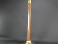 Antieke koper met brons brandweerspuit - afbeelding 5 van  5