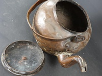 Antieke koperen appelketel - afbeelding 4 van  5