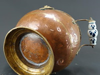 Antieke koperen helmkit - afbeelding 5 van  5