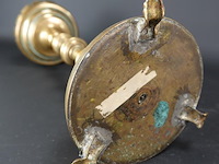 Antieke koperen kerkkandelaar - afbeelding 5 van  5