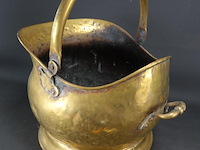 Antieke koperen ketel - afbeelding 4 van  5