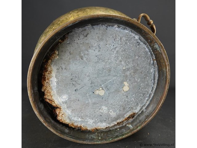Antieke koperen ketel - afbeelding 5 van  5