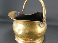 Antieke koperen ketel - afbeelding 1 van  5