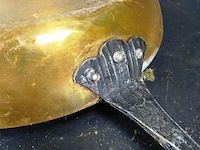 Antieke koperen koekenpan - afbeelding 3 van  5