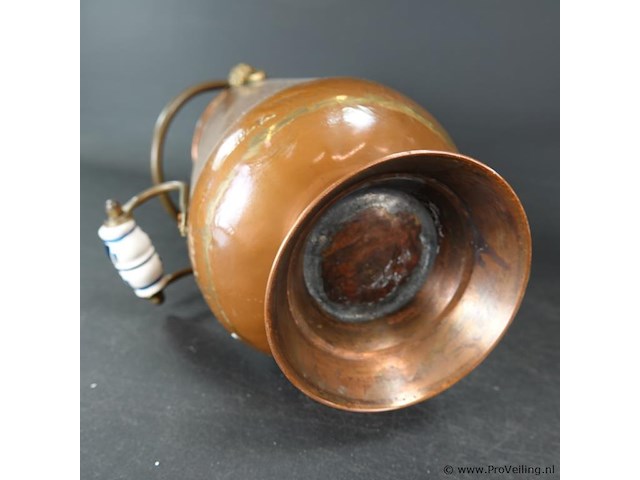 Antieke koperen kolenkit - afbeelding 5 van  5