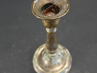 Antieke koperen of bronzen kandelaar - afbeelding 3 van  5