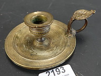 Antieke koperen of messing blaker vermoedelijk 19e-eeuws - afbeelding 2 van  5
