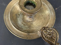 Antieke koperen of messing blaker vermoedelijk 19e-eeuws - afbeelding 3 van  5