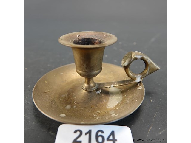 Antieke koperen of messing blaker - afbeelding 1 van  5