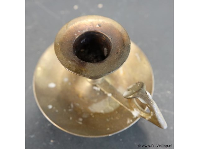 Antieke koperen of messing blaker - afbeelding 3 van  5