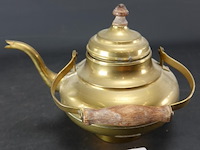 Antieke koperen steekketel - afbeelding 1 van  5