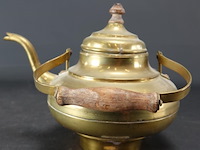 Antieke koperen steekketel - afbeelding 2 van  5