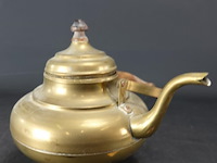 Antieke koperen steekketel - afbeelding 3 van  5