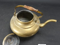 Antieke koperen steekketel - afbeelding 4 van  5