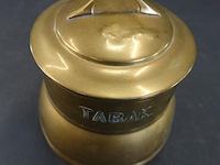 Antieke koperen tabakspot - afbeelding 3 van  5