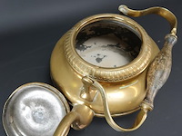 Antieke koperen theepot - afbeelding 4 van  5