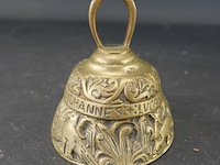 Antieke koperen/bronzen apostelbel/kloosterbel - afbeelding 1 van  5