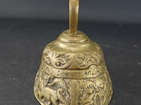Antieke koperen/bronzen apostelbel/kloosterbel - afbeelding 2 van  5