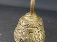 Antieke koperen/bronzen apostelbel/kloosterbel - afbeelding 4 van  5