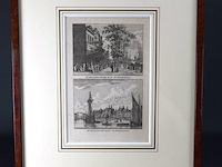 Antieke kopergravure ca. 1780 - afbeelding 1 van  5