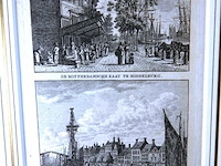 Antieke kopergravure ca. 1780 - afbeelding 3 van  5