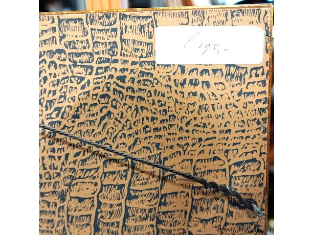 Antieke kopergravure "gezicht van 't pandersche gat" - afbeelding 5 van  5