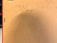 Antieke kopergravure met als onderwerp "de stad tiel, van de waalkant te sien - afbeelding 4 van  5