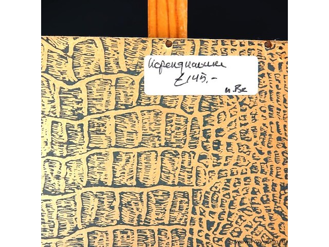 Antieke kopergravure - afbeelding 5 van  5