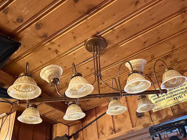 Antieke kroonluchter - afbeelding 1 van  2