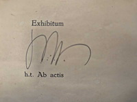Antieke latijnse inauguratie-oorkonde utrechts studenten corps, 1926 - afbeelding 5 van  8