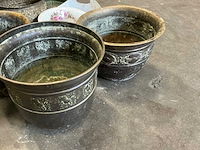 Antieke lepels, speldjes en koperen schalen - afbeelding 3 van  8