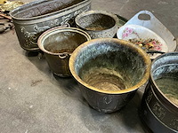 Antieke lepels, speldjes en koperen schalen - afbeelding 4 van  8