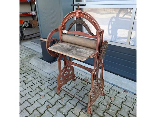 Antieke mangel (droogwringer), prinzess mangel - afbeelding 2 van  7