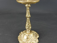 Antieke messing kandelaar