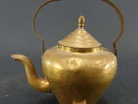 Antieke messing peerketel - afbeelding 2 van  5