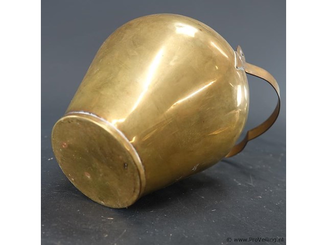 Antieke messing peerketel - afbeelding 5 van  5