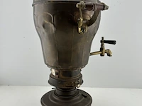 Antieke messing/koperen samovar - afbeelding 3 van  3