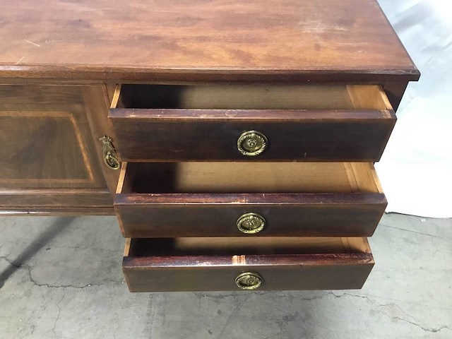 Antieke mobile theetafel - afbeelding 3 van  4