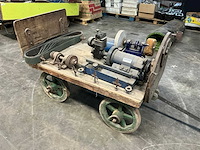 Antieke mobile werkbank - afbeelding 1 van  12