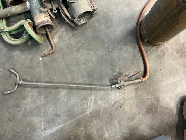 Antieke onkruidspuit en waterpomp koper - afbeelding 4 van  4