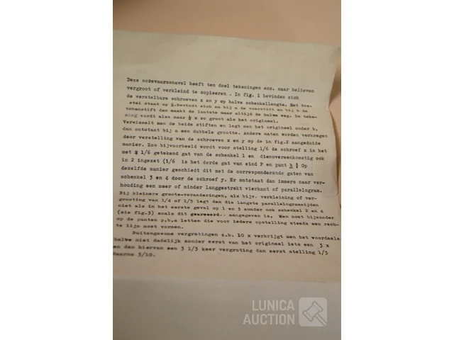 Antieke pantograaf - afbeelding 6 van  8