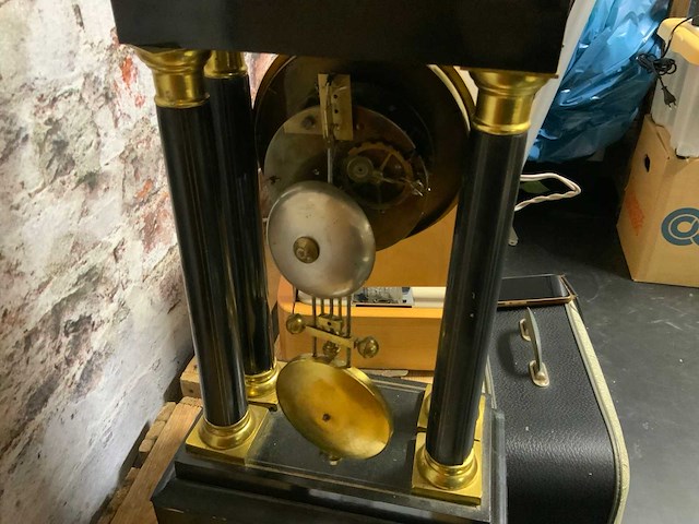 Antieke pendule klok - afbeelding 3 van  3