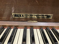 Antieke pianola g.a. goldschmeding amsterdam - afbeelding 4 van  5