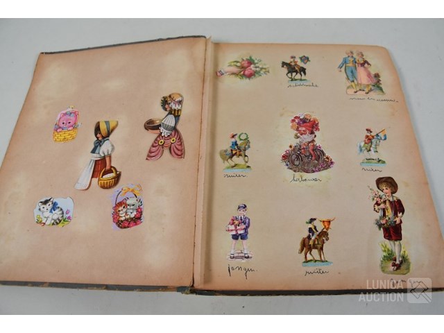 Antieke poëziealbum - afbeelding 4 van  9