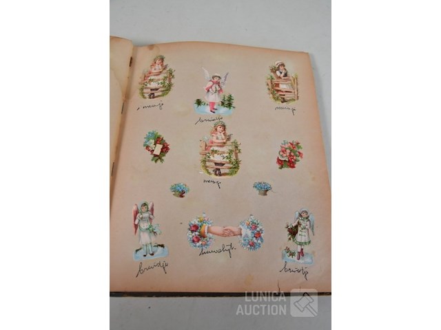 Antieke poëziealbum - afbeelding 6 van  9