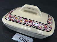 Antieke porseleinen zeepbak - afbeelding 1 van  5