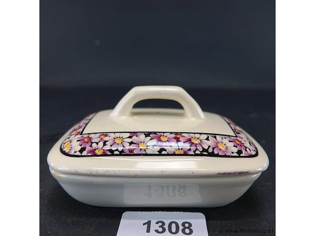Antieke porseleinen zeepbak - afbeelding 2 van  5
